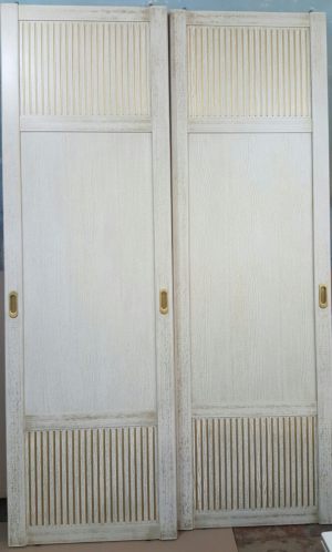 Двери для шкафа купе с фрезеровкой Иваново